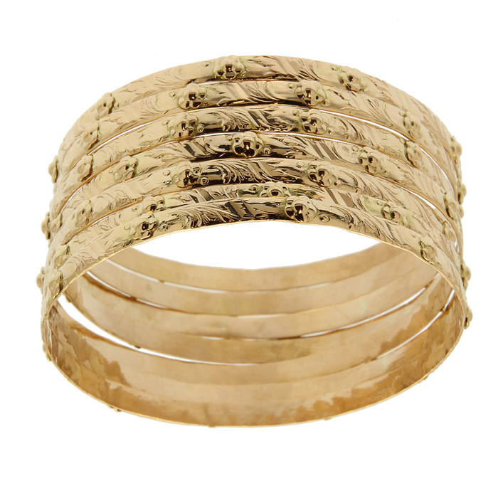 Bracelet Rigide seemainier ( prix par bracelet)  en Or 750 / 1000 (18K)