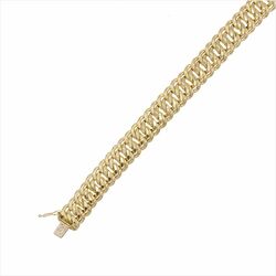 Chaine maille americaine 70cm  en Or 750 / 1000 (18K)